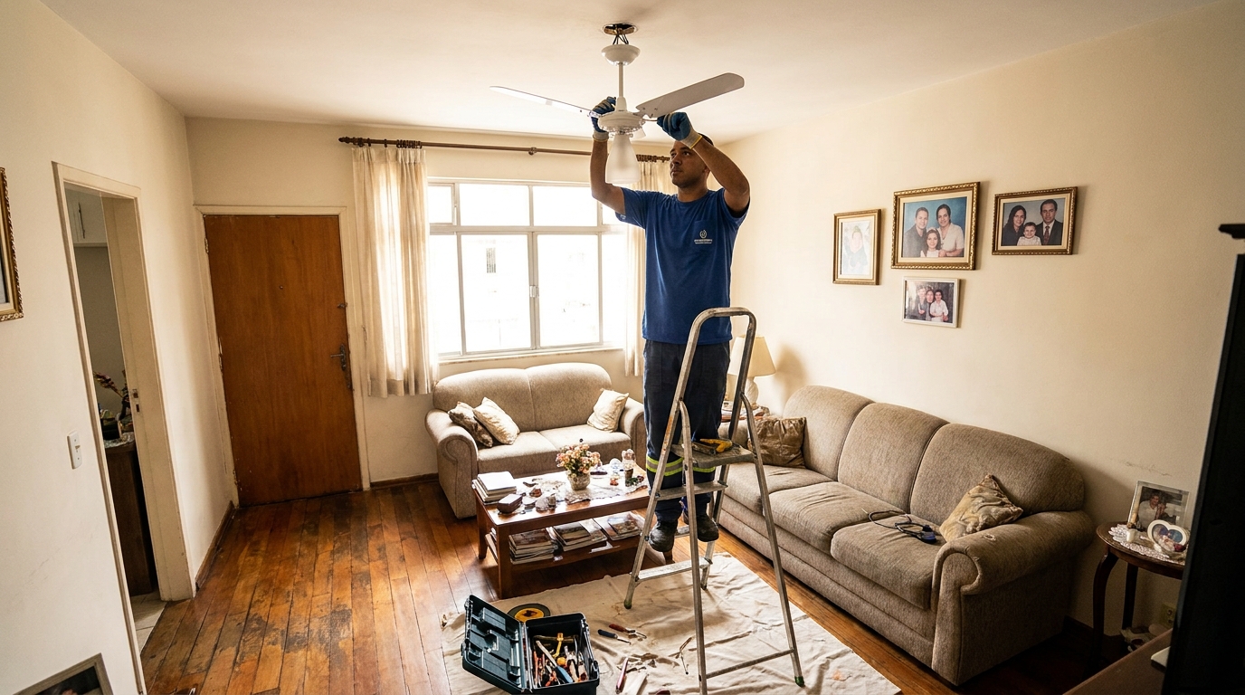 Substituição de Ventilador