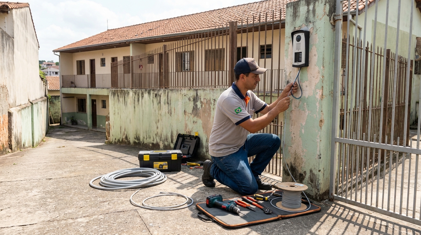 Instalação de Porteiro Eletrônico